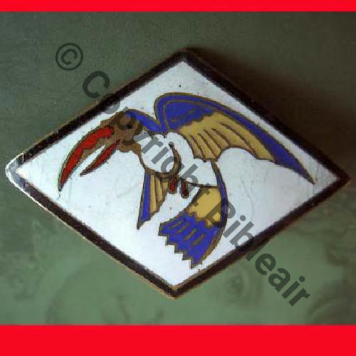 5e  1933+ 5eDRI INDO HYDRAV 1939 1erCBS Cdt Bases Sud 1942 1erCBS Gpt Mixte No4  AB SM Past RENNES et Poinconnee Dos lisse irreg En relief ESCADRILLE No5 Sc.ledemisolde 